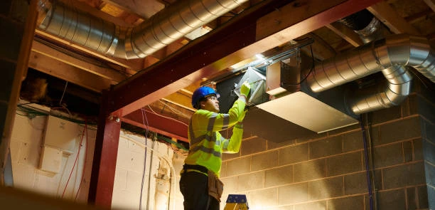 Commercial air duct cleaning in Sacramento