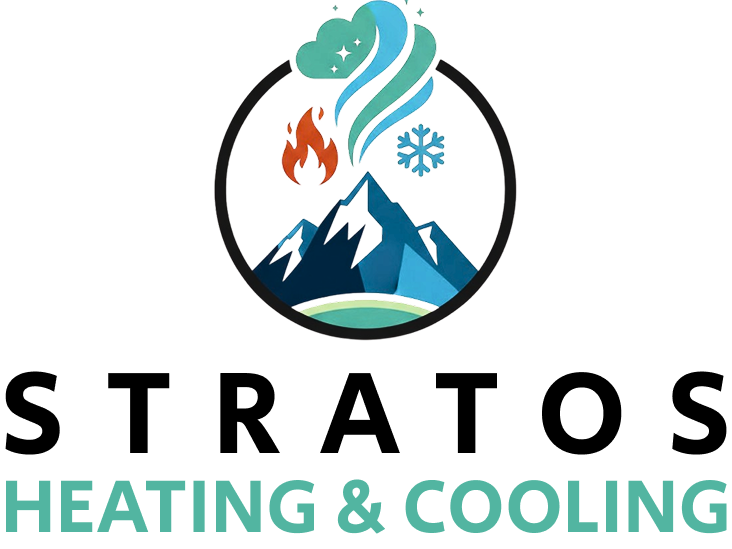 Stratos Heating & Cooling Logo